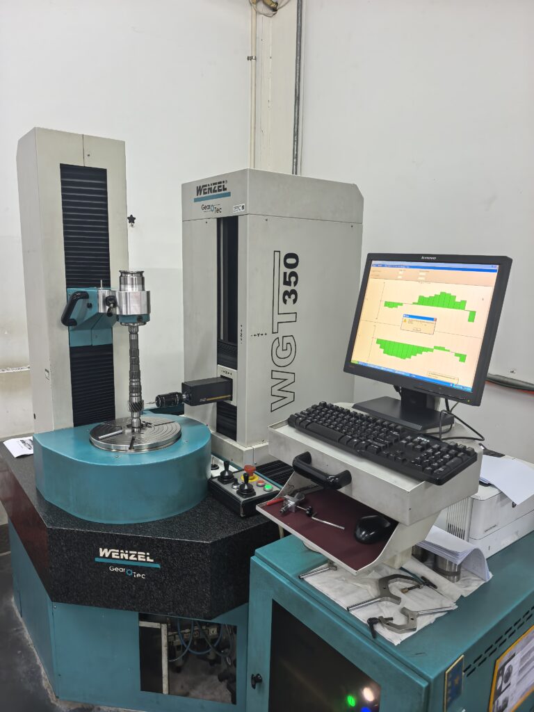 Gear measuring center Zeiss gear geometry inspection